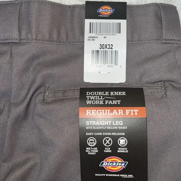 Brand New Dickies Double Knee Twill Work Pants Regular Fit (30x32) - Picture 4 of 4